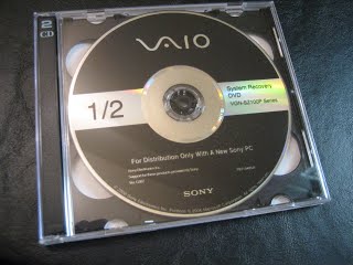 sony vaio recovery disk sve141d11l